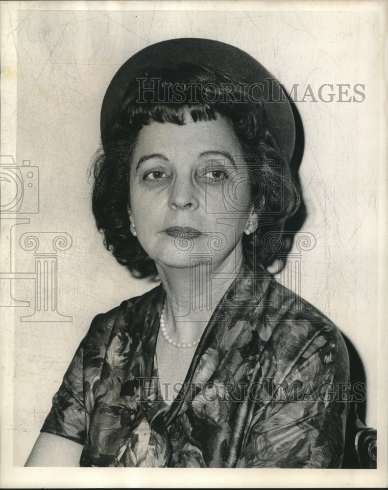 Load image into Gallery viewer, 1966 Press Photo Mrs. Felt Women's Auxiliary of the Chamber of Commerce Pres

