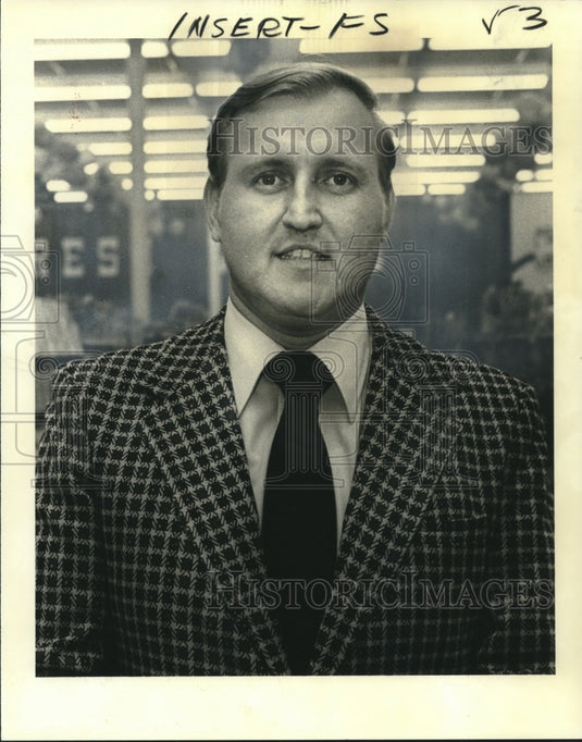 1978 Press Photo Manager of Winn-Dixie, In the Town Square Shopping Center- Historic Images