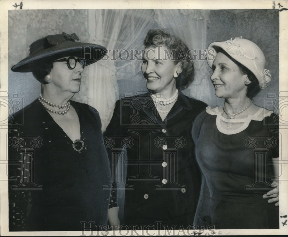 1959 Press Photo Colonial Dames of XVII Century leaders, Robert Ruffin Chapter