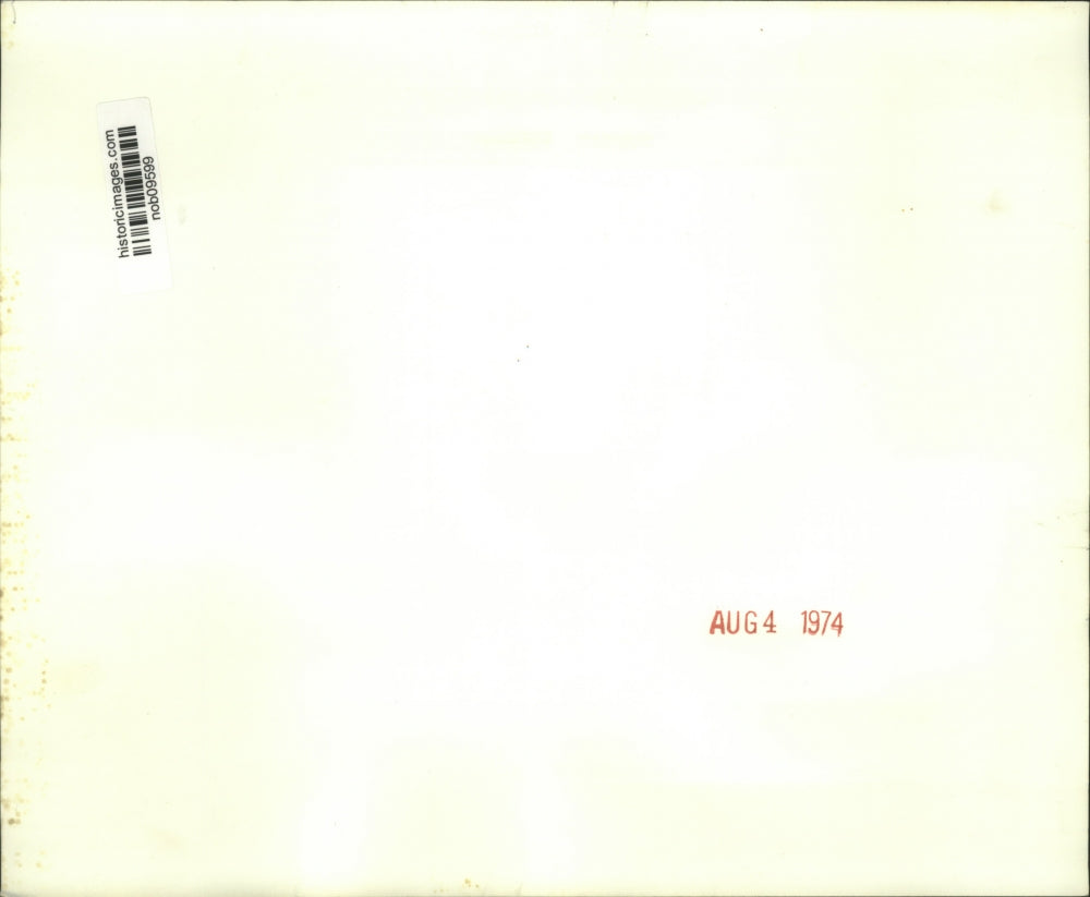 1974 Press Photo Looking down into the grounds of a fort - nob09599