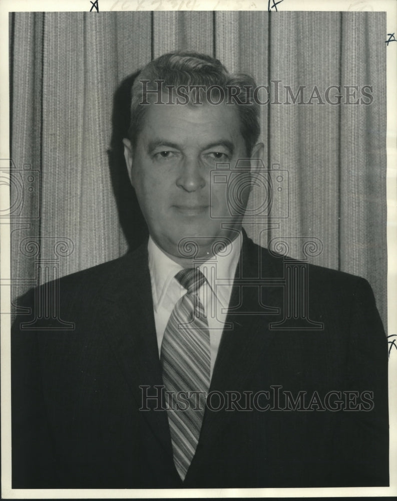 1974 Press Photo Charles W. Fisher, commissioner US Customs Service, New Orleans- Historic Images