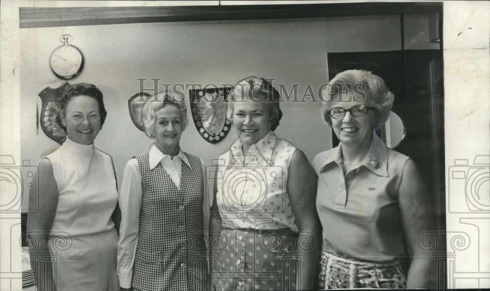 1974 Press Photo Elected ladies golf officers of the New Orleans Country Club- Historic Images