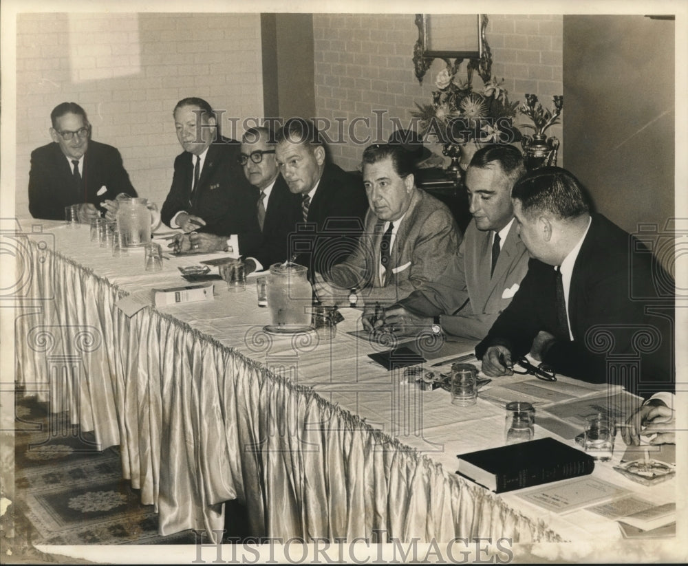 1961 Press Photo Louisiana State Receiving Commission Members- Historic Images