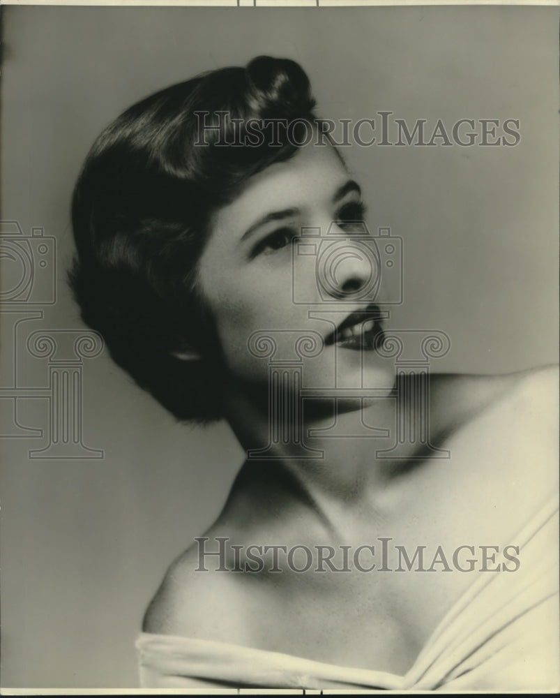 1959 Press Photo Dorothy Henrietta Fox, Maid of Krewe of Mystery Ball.