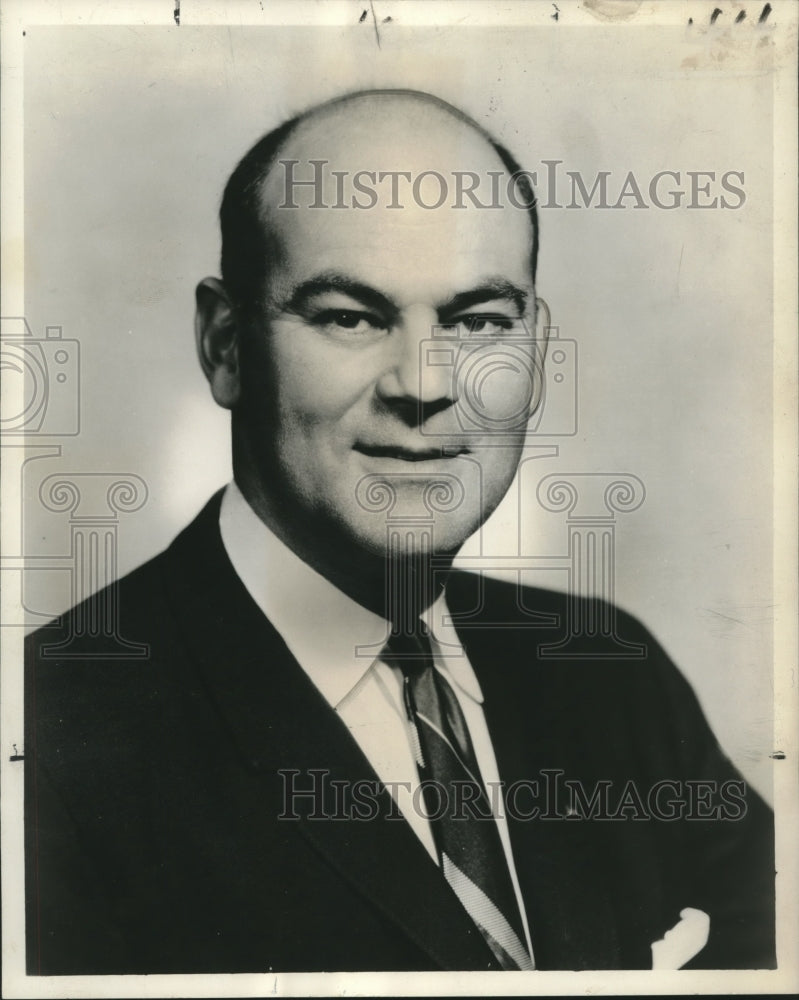 1962 Press Photo John Fox to speak at National Fisheries Institute Convention.- Historic Images