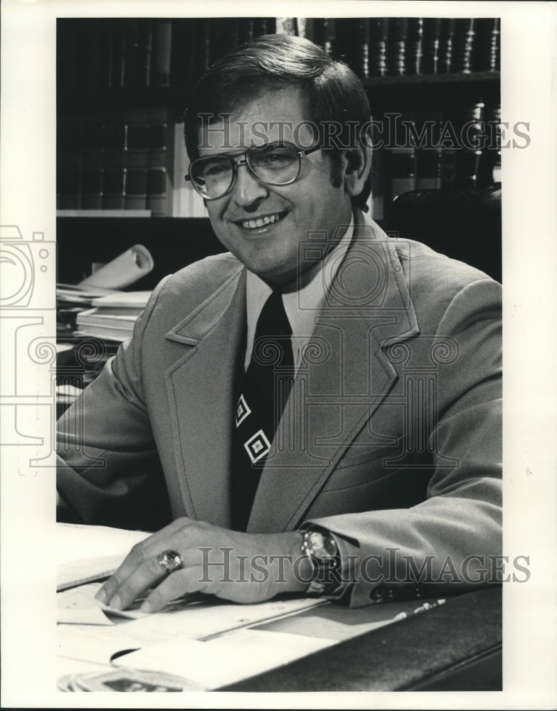 1978 Press Photo Charles C. Foti Jr., New Orleans Parish Criminal Sheriff.- Historic Images