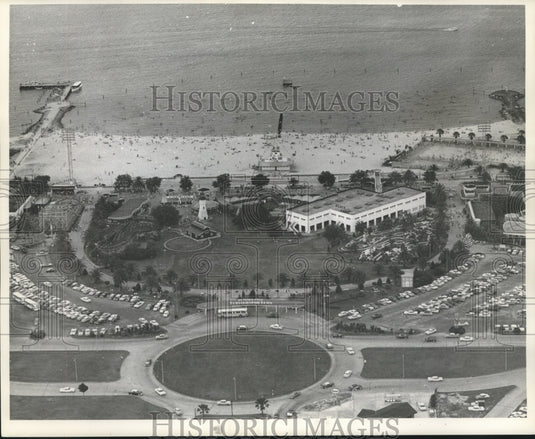 1961 Press Photo General view of Fourth of July celebration - nob12204