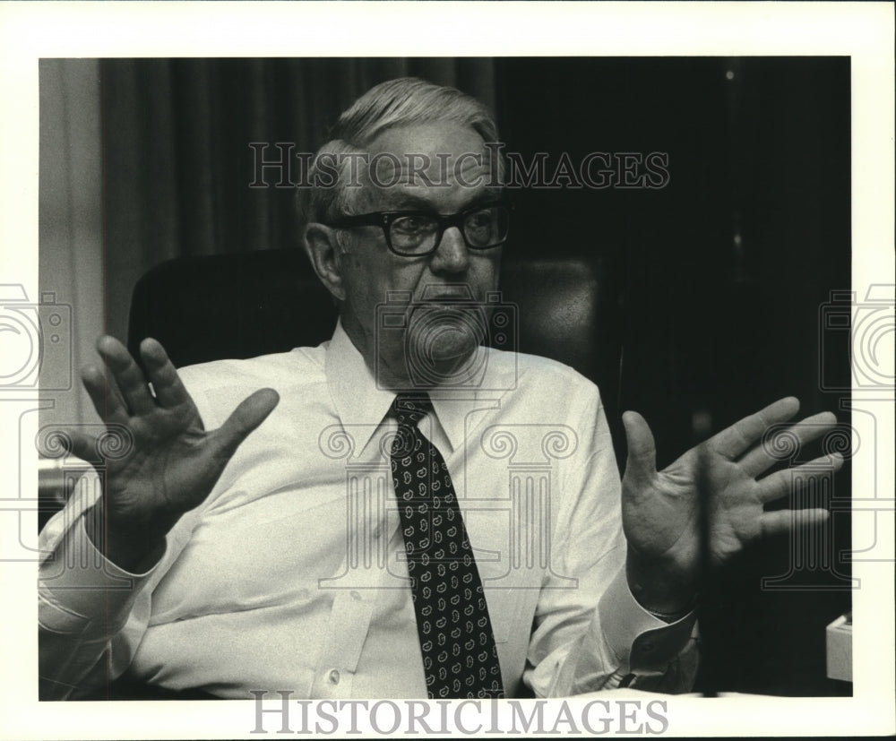 1978 Press Photo Richard W. Freeman, Sr., Local Business Executive - Historic Images