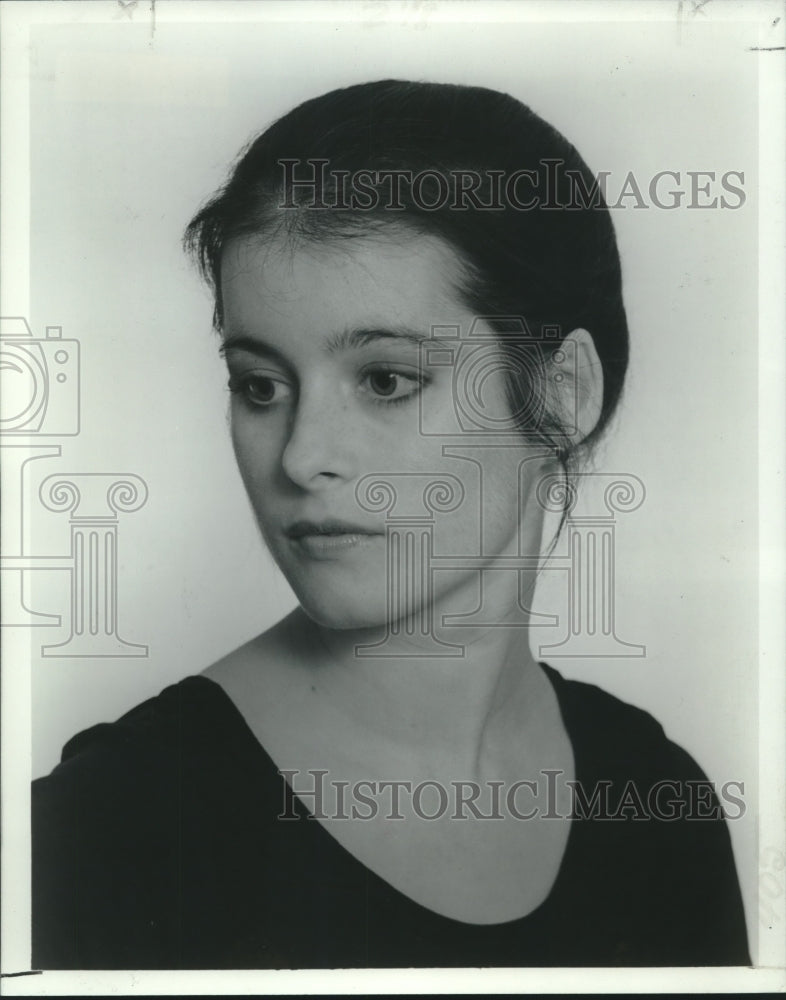 1982 Press Photo Jennifer Gallant, New Orleans pianist to perform at Dixon Hall.- Historic Images