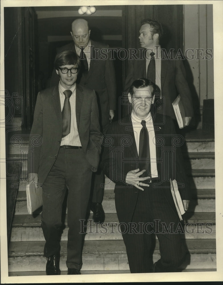 1971 Press Photo Gerald Gallinghouse, rear left - nob13071- Historic Images