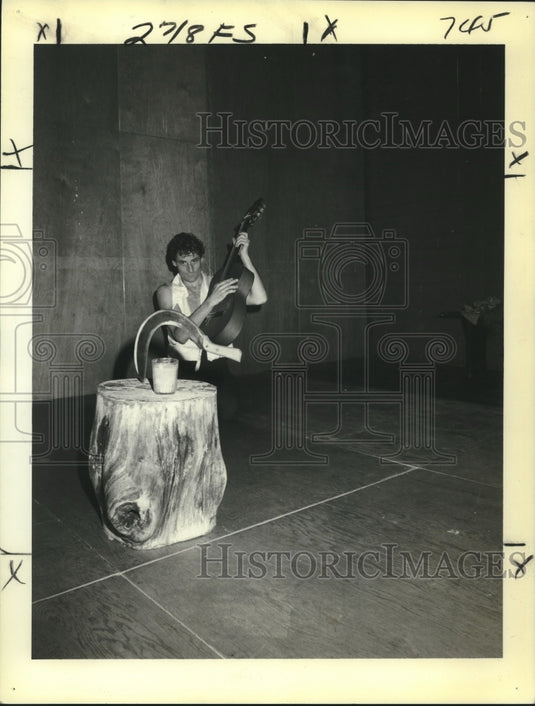 1978 Press Photo Stephen Geras as the 'bridegroom' in "Blood Wedding."- Historic Images