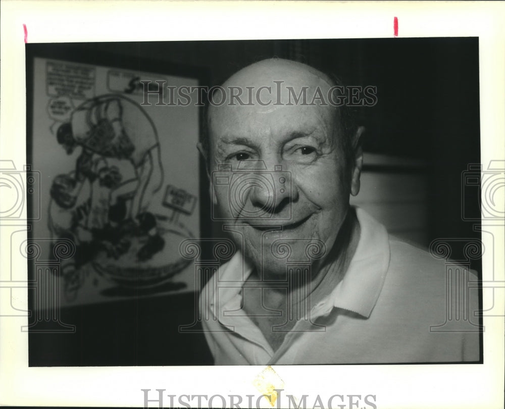 1988 Press Photo Joe Galliano, Football Coach - nob13767- Historic Images