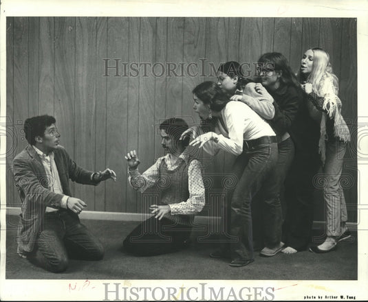 1970 Press Photo New Orleans' Story theater's adaptation of a Grimm's tale- Historic Images