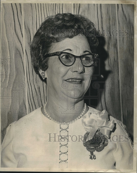 1969 Press Photo Mrs. Eva Fuselier - Le Petit Chapeau, New Orleans - nob14893