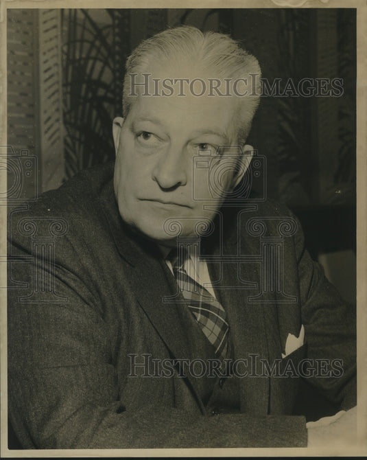 1960 Press Photo Edward Gadsby - nob14929