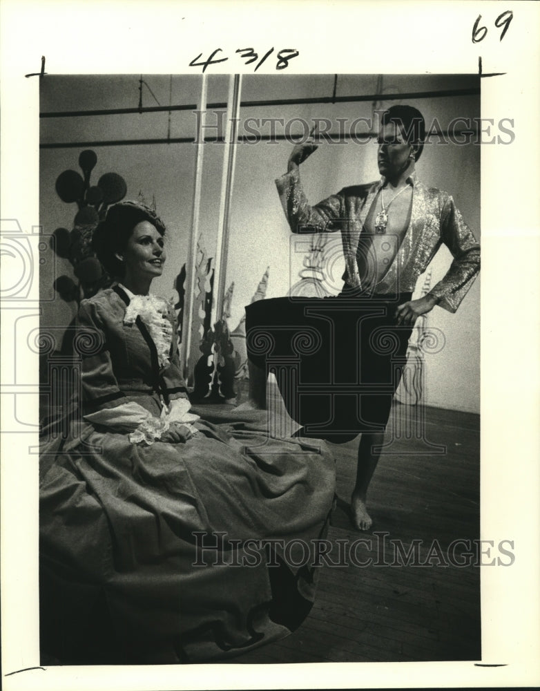 1979 Press Photo Tulane Summer Lyric Theater lead performers in &quot;The King and I&quot;- Historic Images