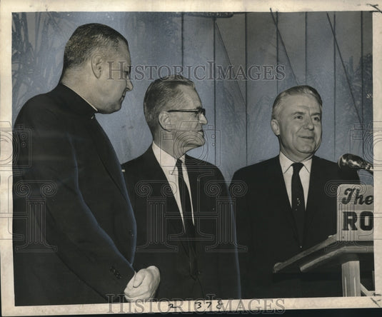 1962 Press Photo Participants at Controllers' Institute Banquet, Roosevelt Hotel