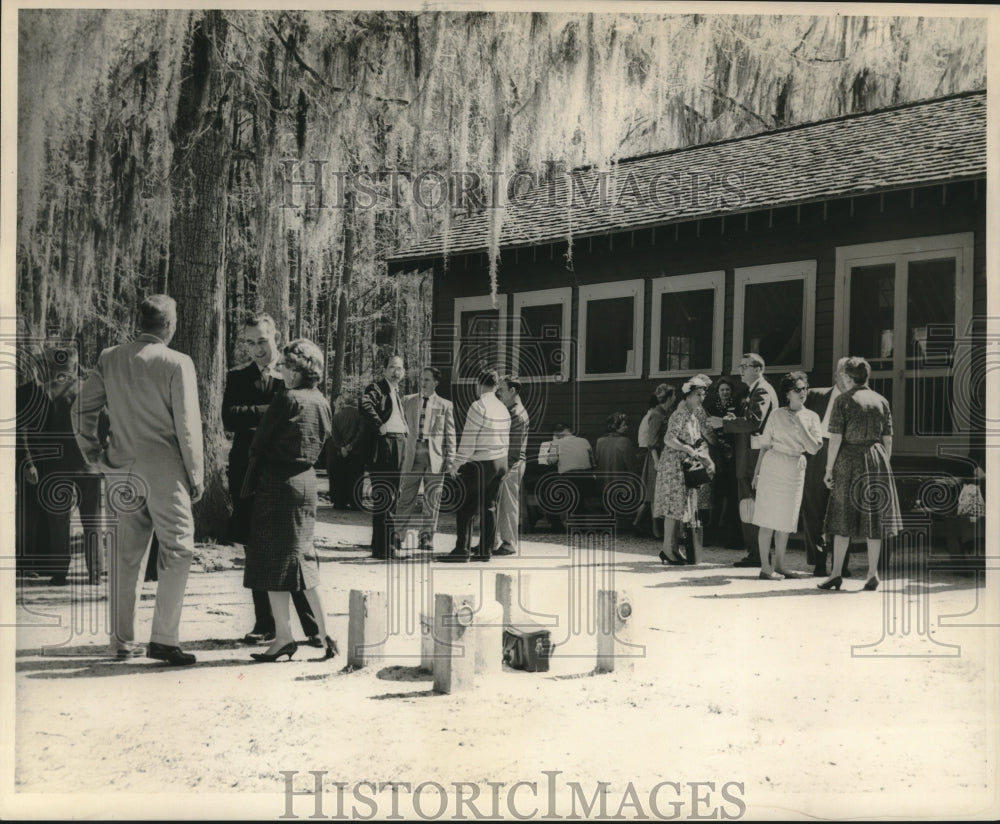1961 Press Photo General outdoor scene at Fontainbleau State Park - nob15780