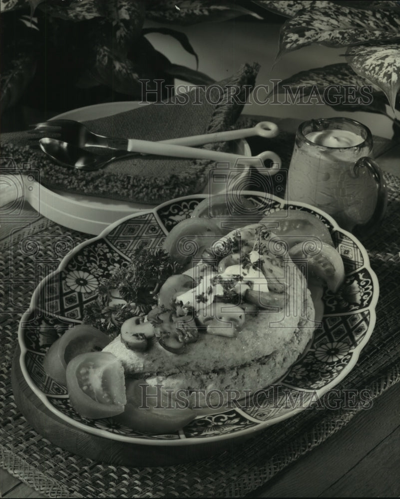 1978 Press Photo Wheat Germ Omelet cooks in minutes in the microwave.