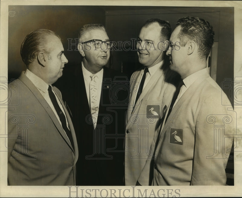 Load image into Gallery viewer, 1965 Press Photo J.B. Delerno and members of Louisiana Restaurant Association
