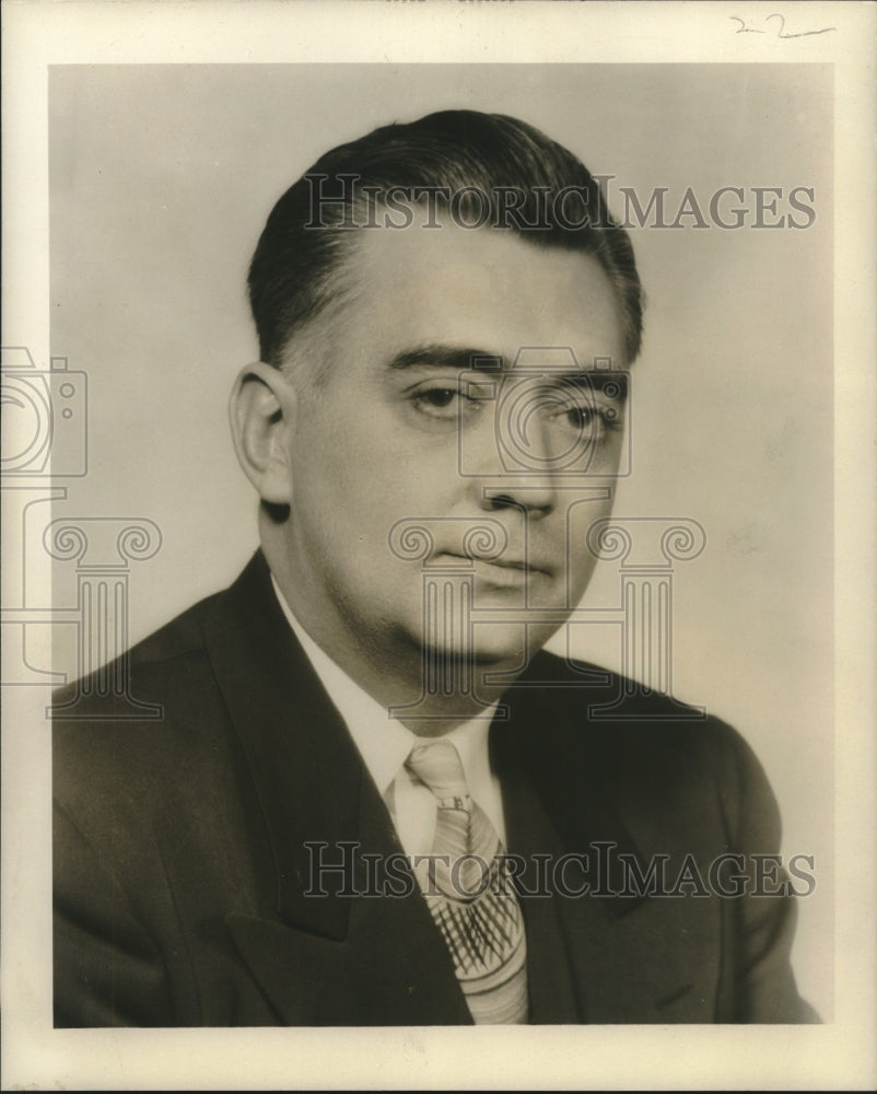 1952 Press Photo Dr. John C. Garey, Red Star Yeast Company - nob17375