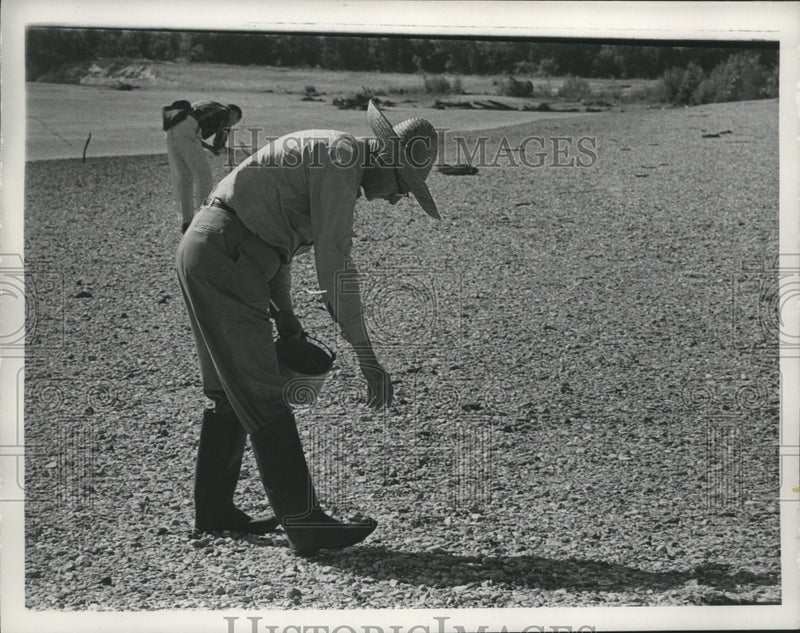 Load image into Gallery viewer, 1961 Press Photo Martin Stanford, lead civil engineering dept. into oil co.
