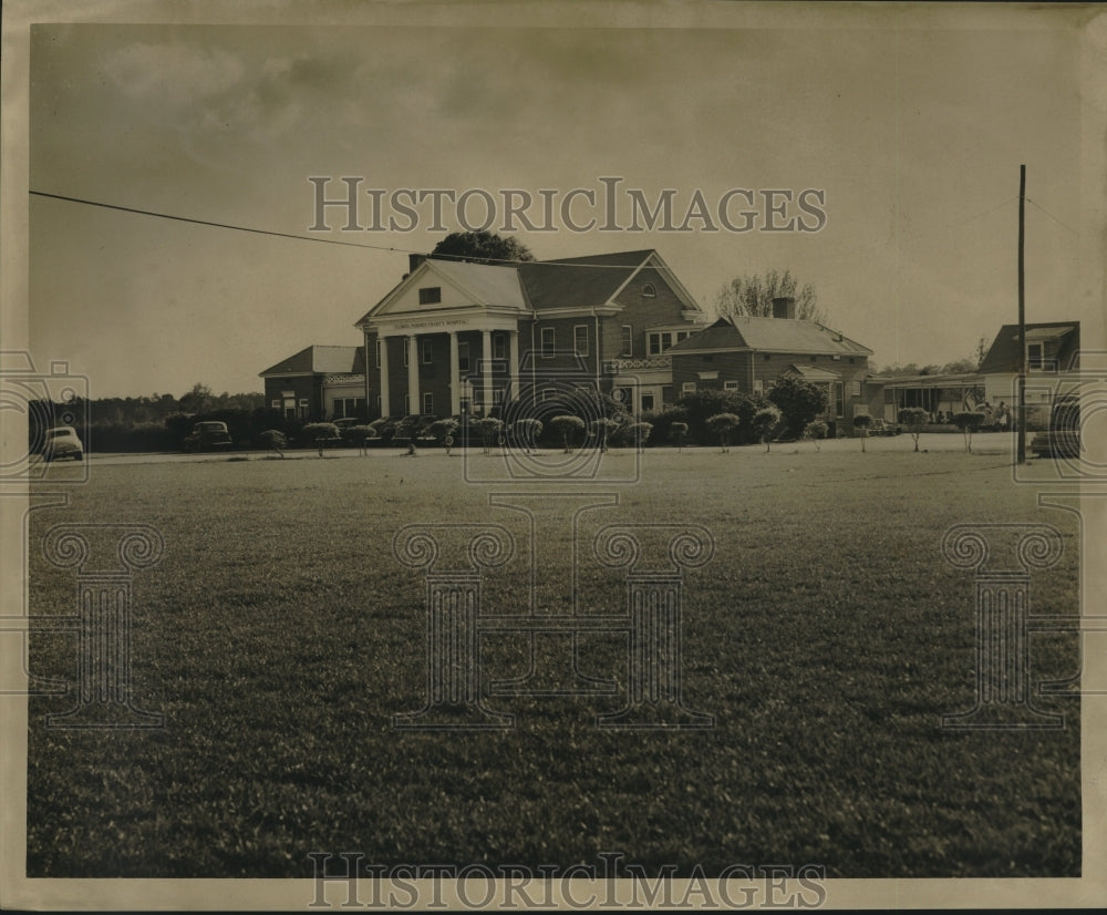  Press Photo Florida Parishes Charity Hospital- Historic Images