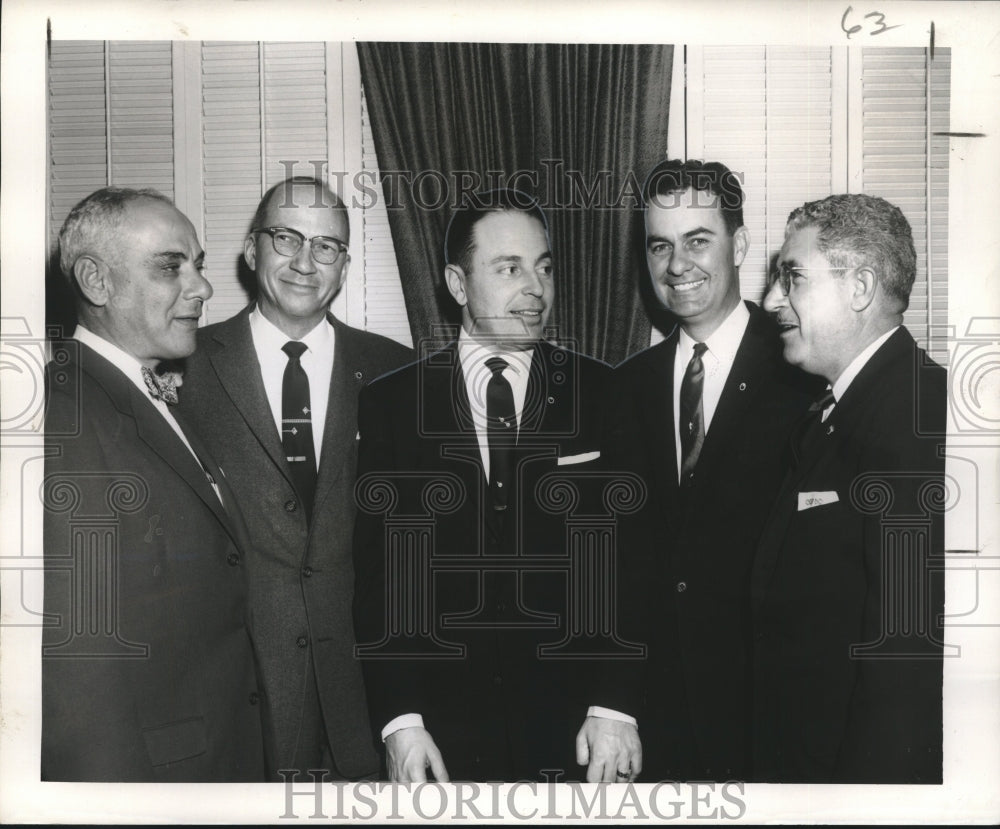 1958 Press Photo Executive Committee of Louisiana Realtors Association