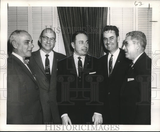 1958 Press Photo Executive Committee of Louisiana Realtors Association
