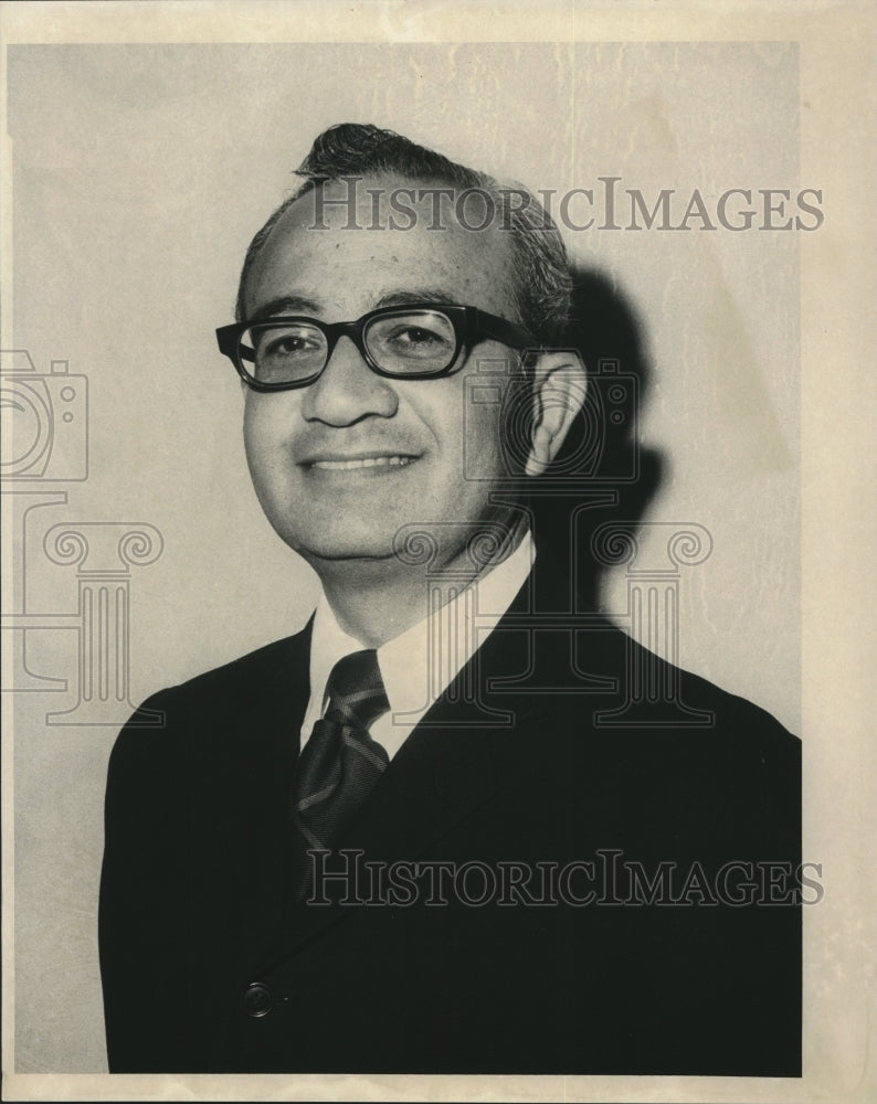 1970 Press Photo Herbert J. Garon, Jewish Welfare Federation of New Orleans - Historic Images