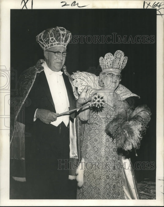 1970 Press Photo New Orleans Recreation Department Golden Age Club Krewe of GANO