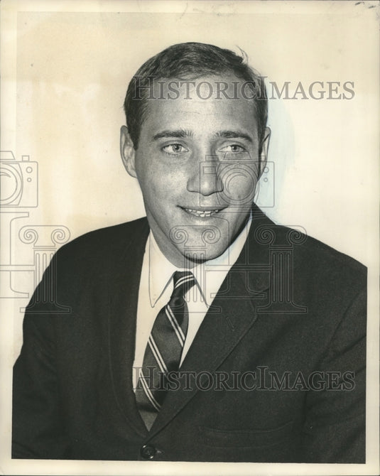 1967 Press Photo G. S. "Buddy" Friedrichs, Jr., Athlete of the Year - nob18800