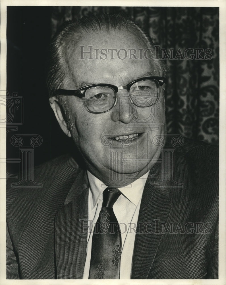 1972 Press Photo Joseph Gordon of the American Bar Association, Roosevelt Hotel- Historic Images