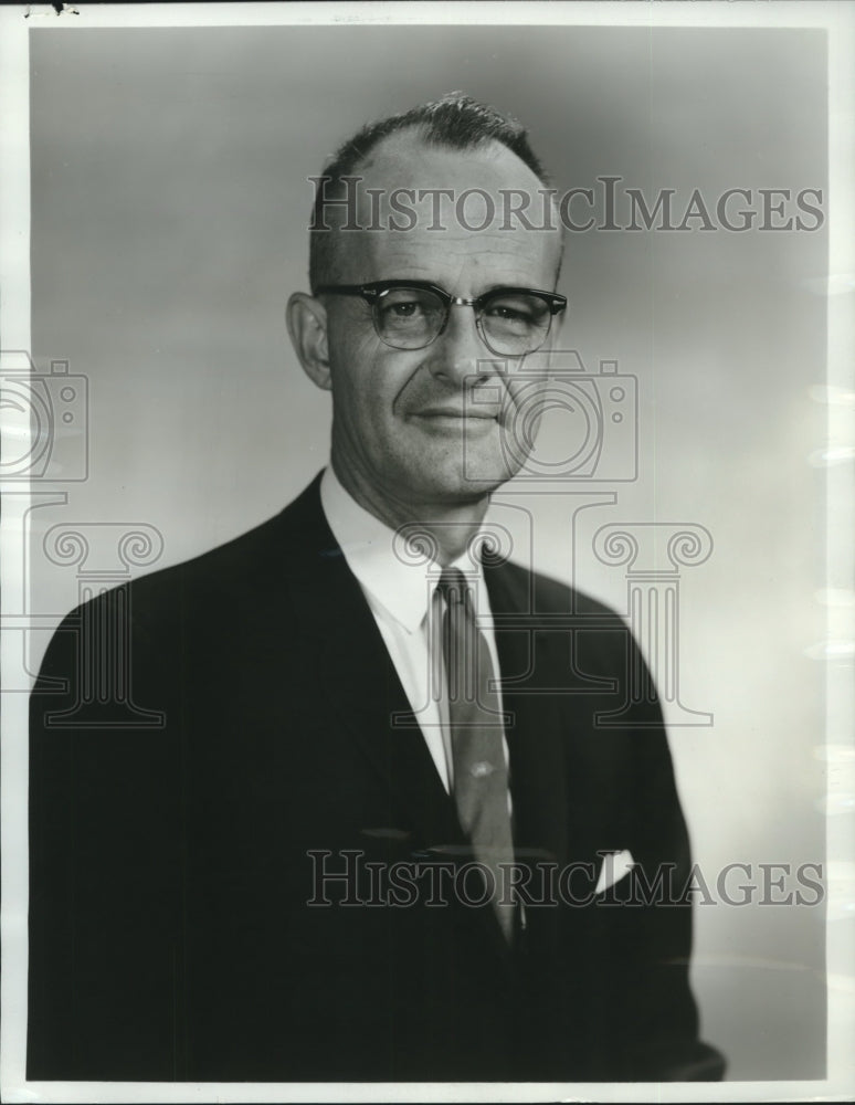1967 Press Photo Carl R. Fleming, The Foxboro Company - nob19304