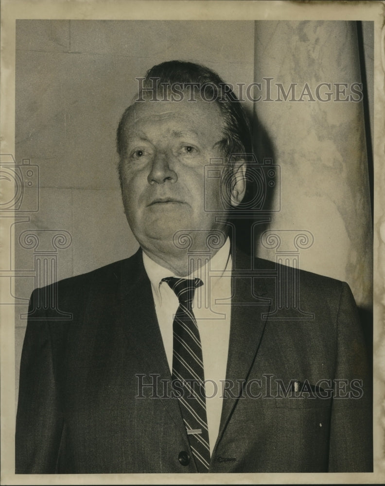 1970 Press Photo Mike Gorman, Mental Health Expert at Pontchartrain Hotel