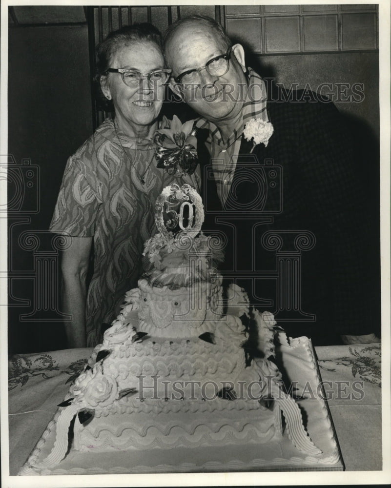1970 Press Photo Mr. and Mrs. William Gomez celebrate 50th wedding anniversary
