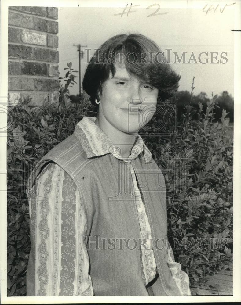 1978 Press Photo Susan Hale, Pioneer H.S., West Carroll Parish, second place- Historic Images