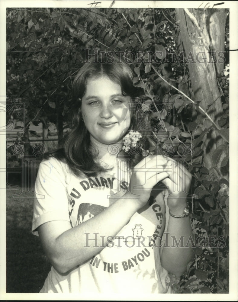 1978 Press Photo Pamela Kaye Caldwell, Good Provider girl winner N. Louisiana- Historic Images