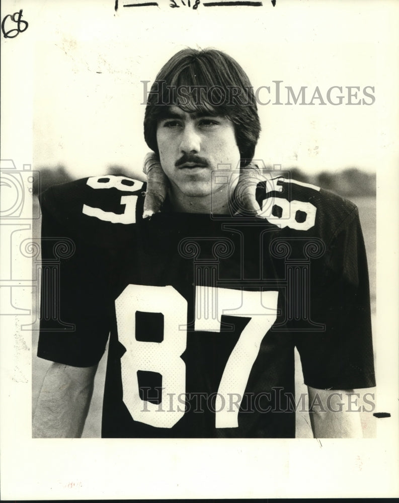 1980 Press Photo Tommy Gereighty, Football Player - nob20452- Historic Images