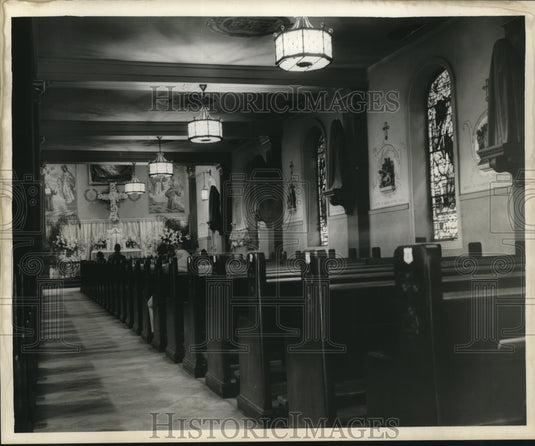 1960 Press Photo Church conducting Good Friday Services - nob20904