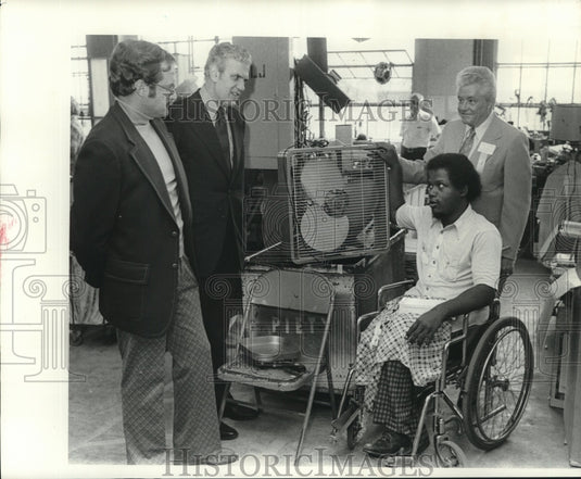 1976 Press Photo Delegates of Goodwill Industries- Historic Images