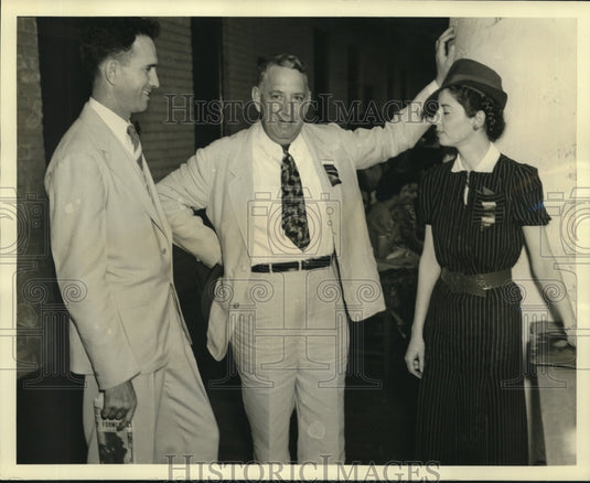 Press Photo Robert Goodwin, Louisiana Public Welfare Association at luncheon- Historic Images
