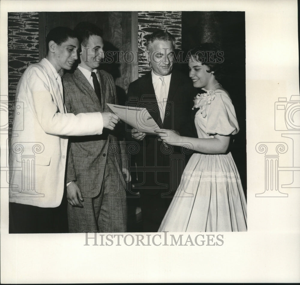 1960 Press Photo Aleph Zadik Aleph, the boys junior order of B&#39;nai B&#39;rith