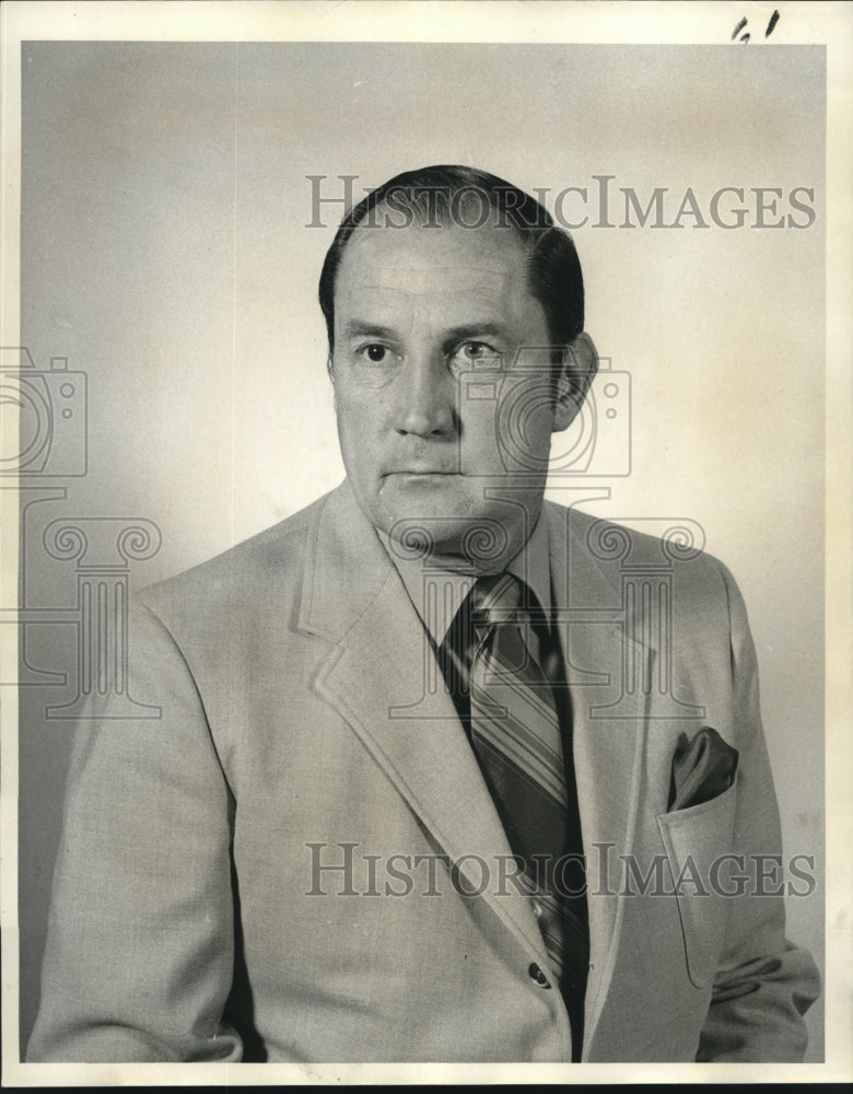 1971 Press Photo Charles Glueck, general chairman 1972 Greater New Orleans Open- Historic Images