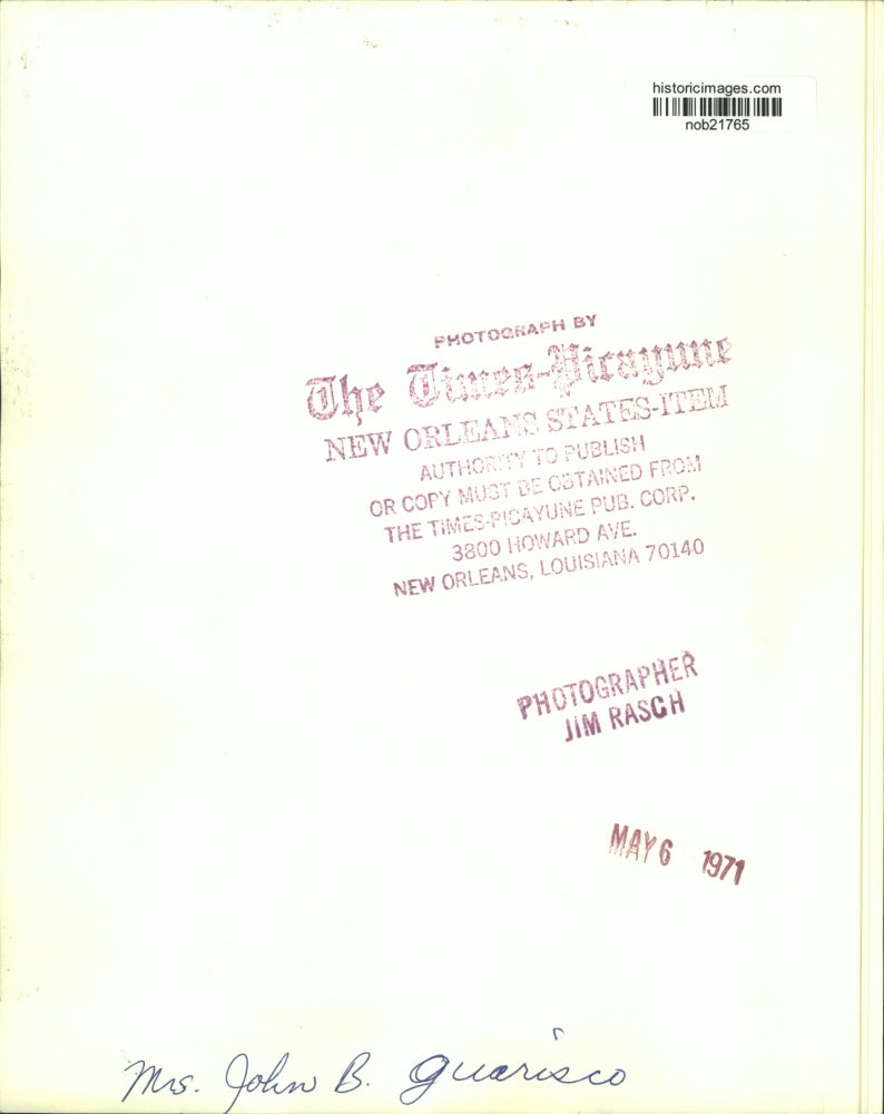 1971 Press Photo Mrs. John B. Guarisco and Boy - nob21765