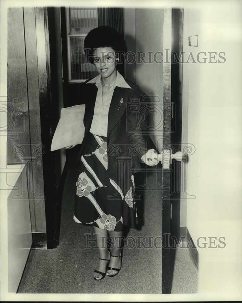 1979 Press Photo Sandra Gunner- Historic Images