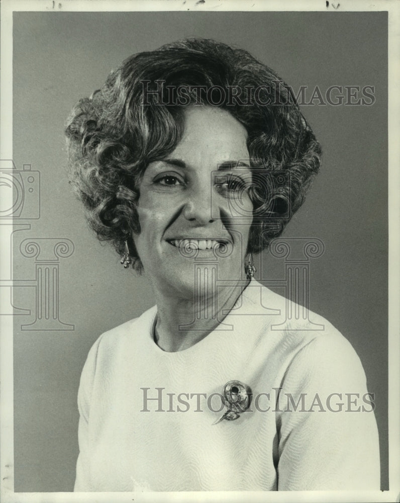 1972 Press Photo Mrs. Celeste Gunn- Historic Images