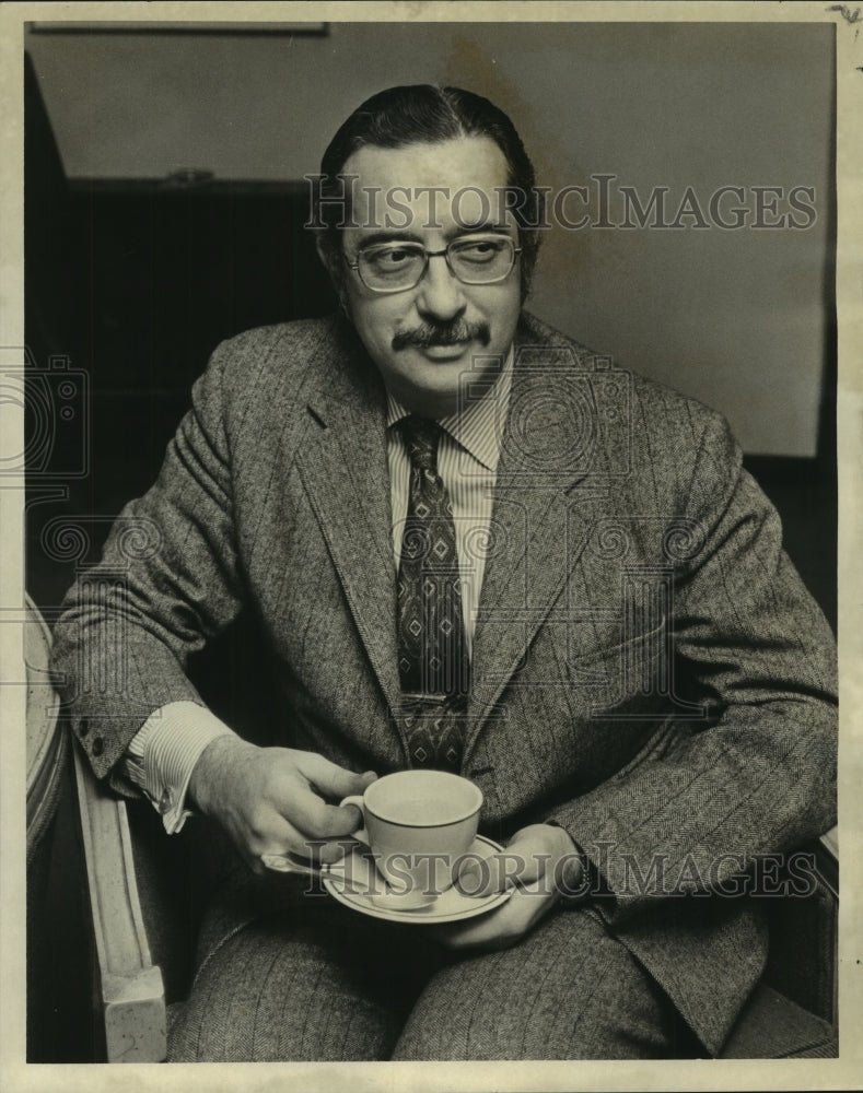 1971 Press Photo Dr. Seymour L. Halpern, American College of Nutrition