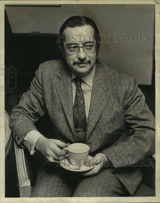 1971 Press Photo Dr. Seymour L. Halpern, American College of Nutrition