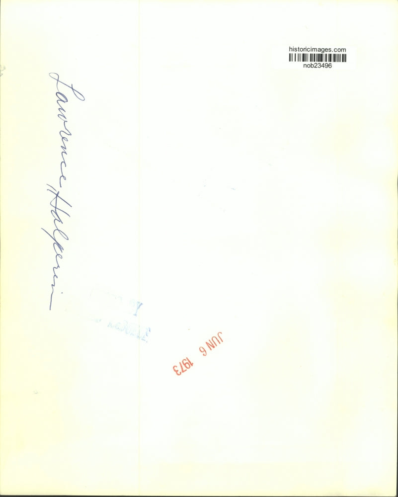 1973 Press Photo Architect, Designer & Teacher Lawrence Halperin - nob23496